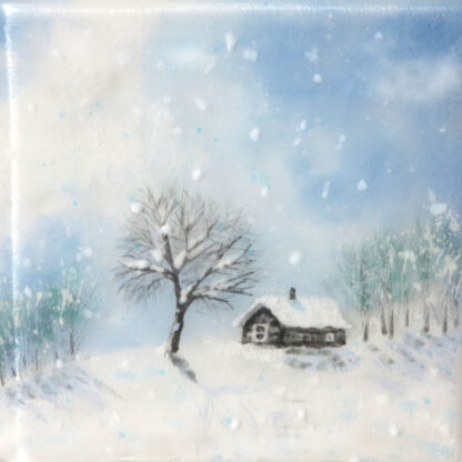 Winter Scene 1 by Jane Reeves