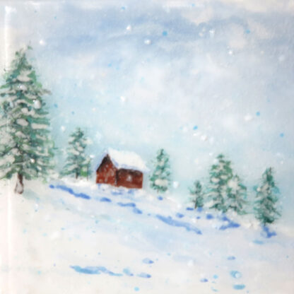 Winter Scene 5 by Jane Reeves