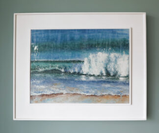 Assurance by Jane Reeves. Original fused glass.